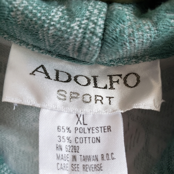 #Vintage Adolfo Sport Women Longsleeve Sweater Size XL. Made in Taiwan R.O.C. - Picture 3 of 10